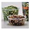 Fabri-Kal 4.6 in. Diameter x 3 in. h 16 oz Microwavable Plastic Deli Containers - Clear (500/Carton)